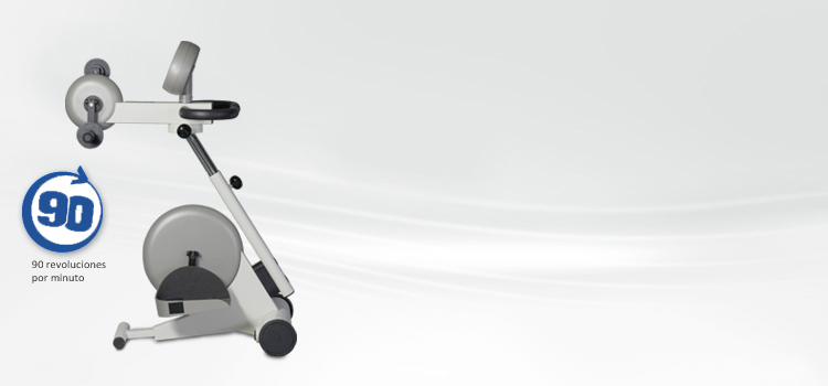 Aquí puede ver una vista de conjunto de los accesorios del MOTOmed viva2 Parkinson entrenador de brazos.